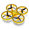 Image of Drone intelligent Quad-copter Hand Sensing Aircraft with gesture control