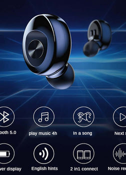 Bluetooth 5.0 Earphone Stereo Wireless